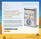 Awake at the Wheel (book). Site design by Laura Mango
